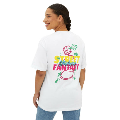 Street Fantasy Oversized Tee for Artists and Dreamers