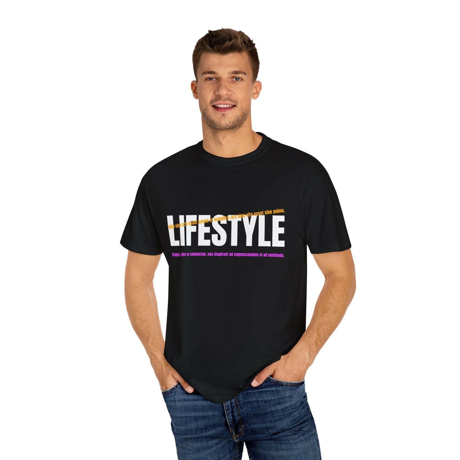 Inspirational Quote Unisex Garment-Dyed T-Shirt - Casual Comfort for Everyday Motivation