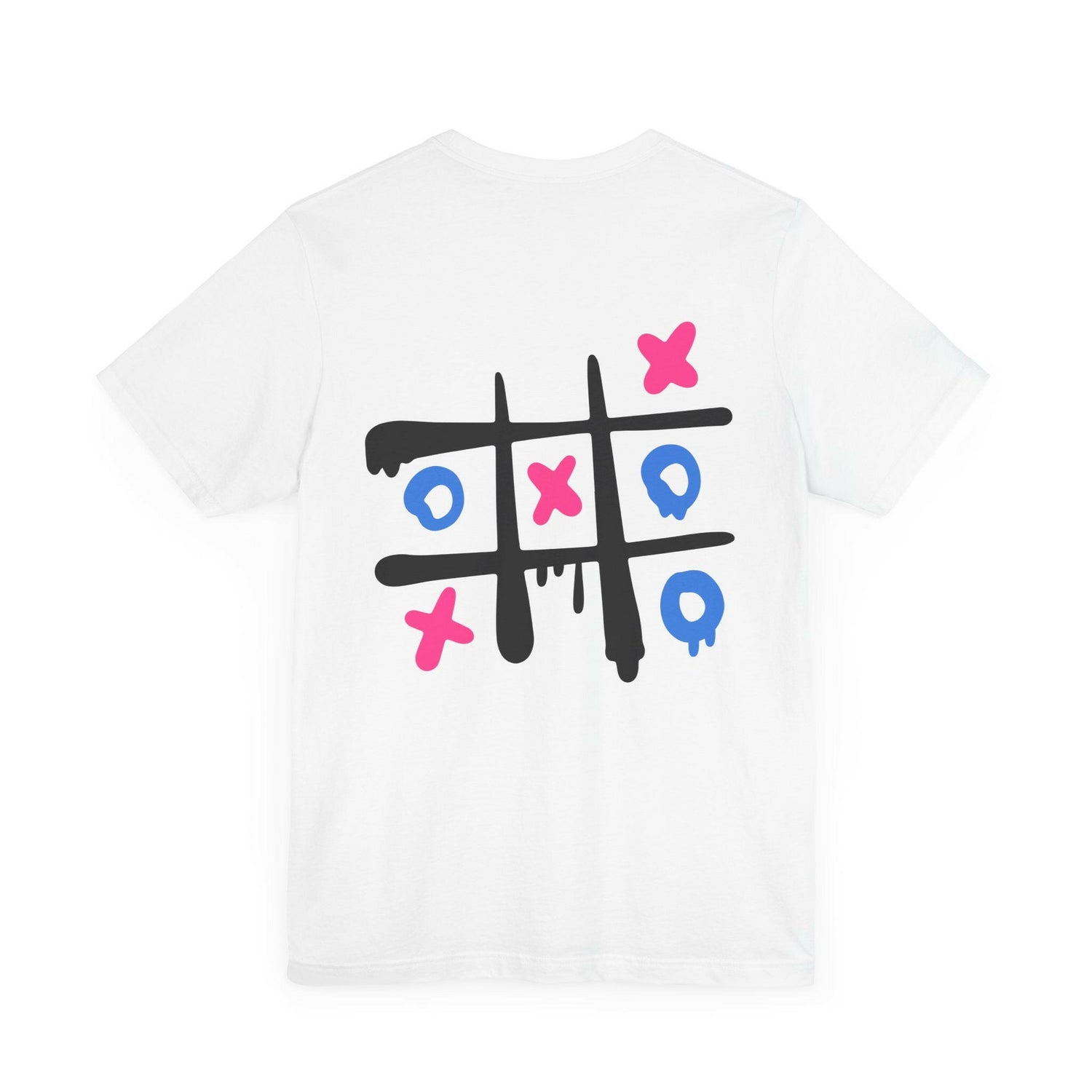 Fun Tic Tac Toe Graphic Tee for Game Lovers.