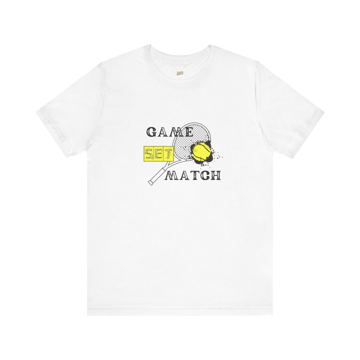 Game Set Match Tennis Tee - Unisex Jersey Short Sleeve T-Shirt for Sports Lovers