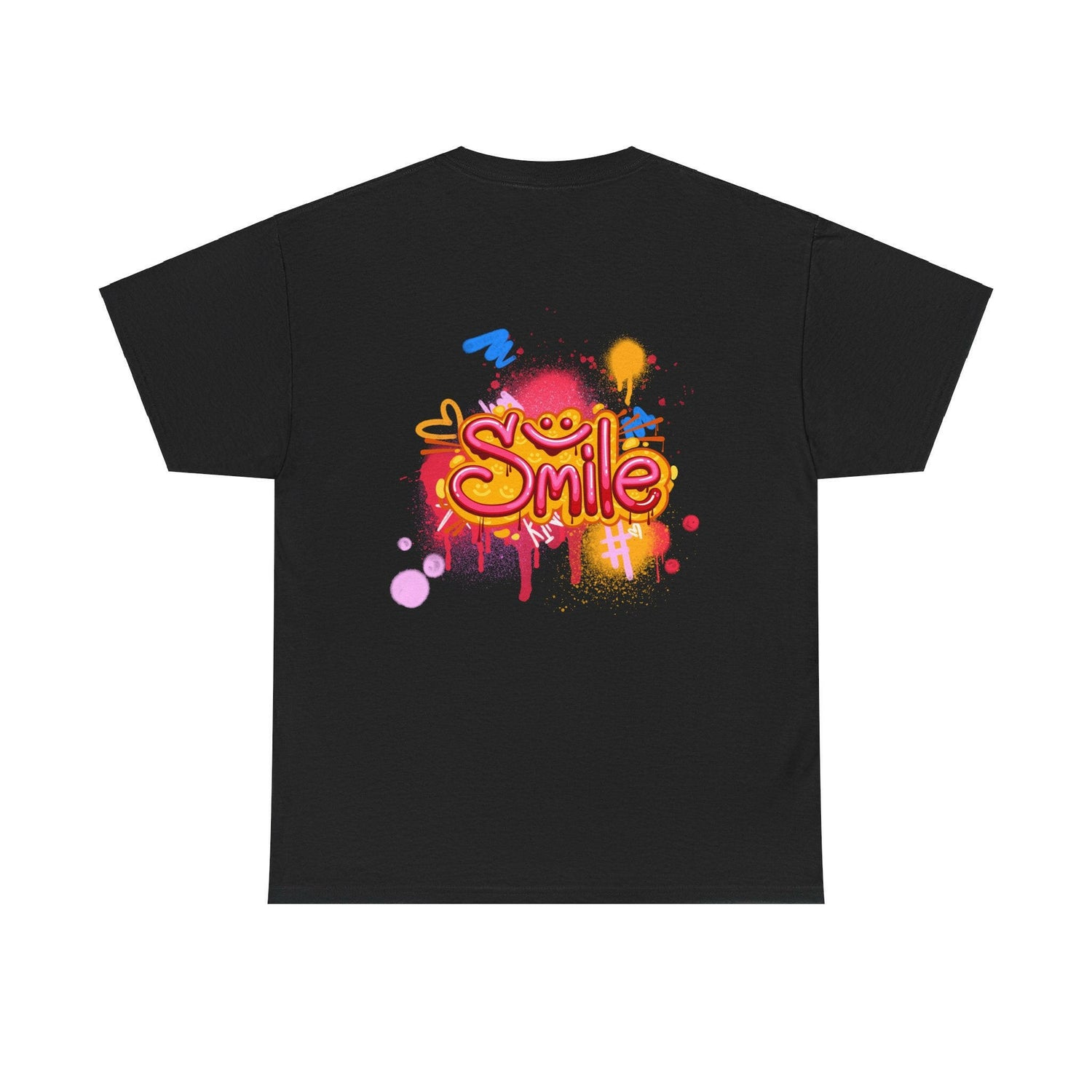 Neon Fashion Tee - Smile Unisex Cotton T-Shirt.