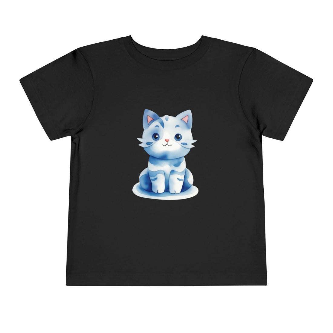 Kids Cotton™ Tee - Blue Cat