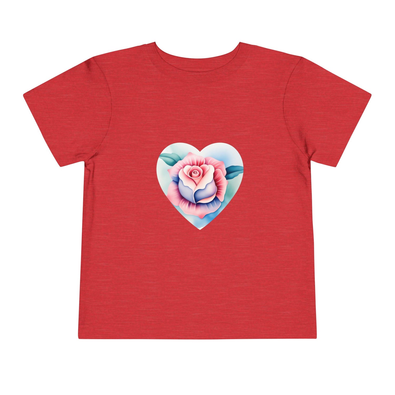 Kids Cotton™ Tee - Heart Rose