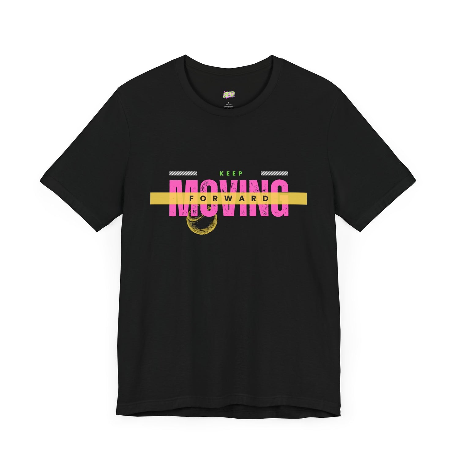 Keep Moving Forward Unisex Jersey Tee - Motivational Graphic Shirt