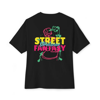 Street Fantasy Oversized Tee for Artists and Dreamers