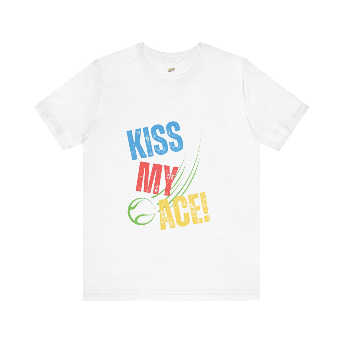 Kiss My Ace! Tennis Unisex Jersey Tee