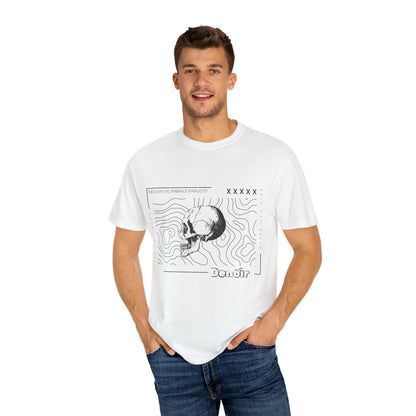 Skull Graphic Unisex T-Shirt - Embrace Simplicity.