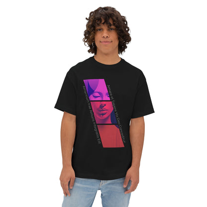 Artistic Unisex Oversized Boxy Tee