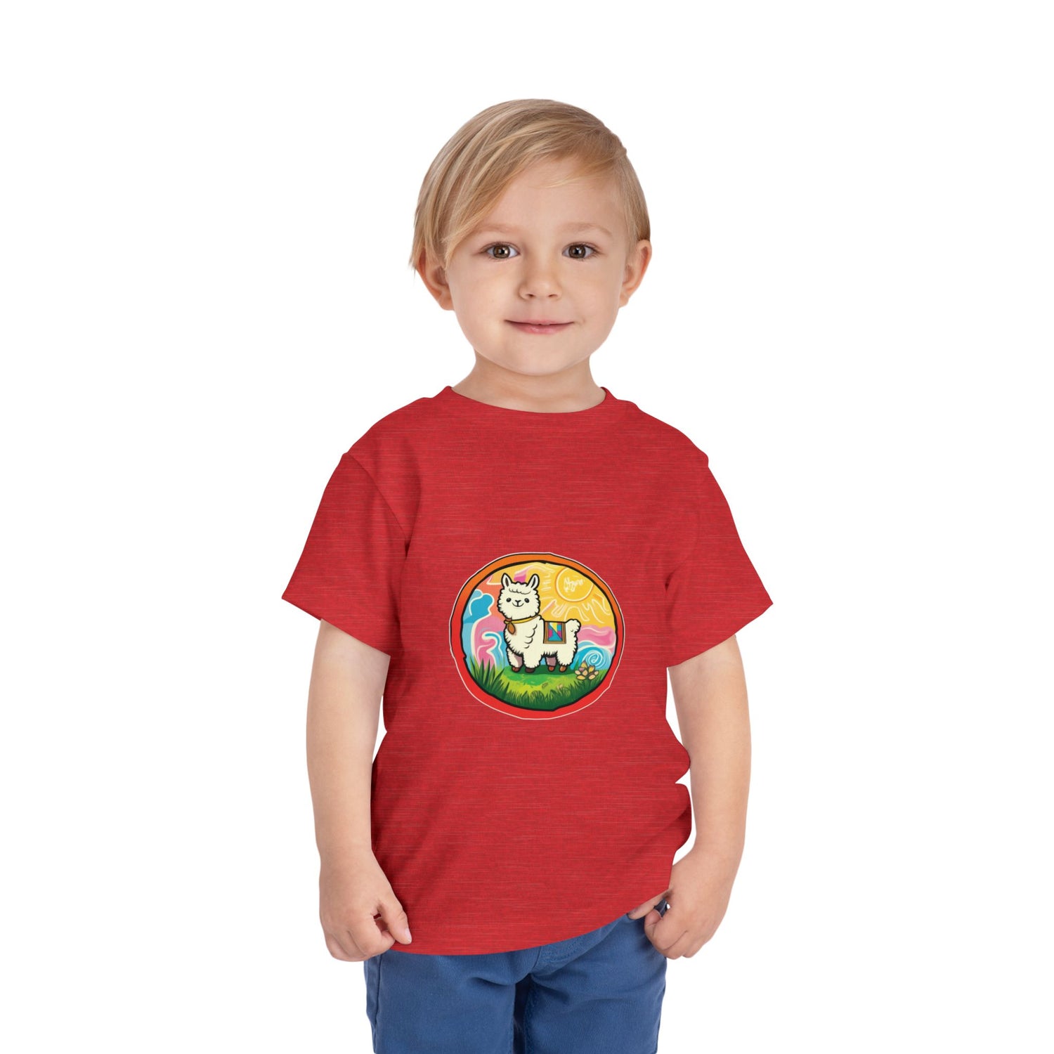 Kids  Cotton™ Tee - Cute Lama