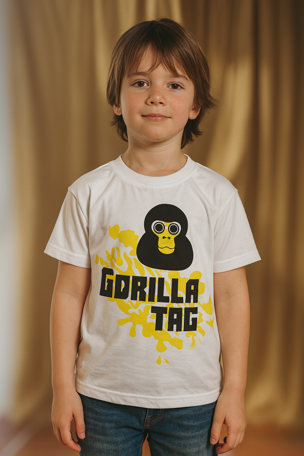 Gorilla Tag Splash Tee – 100% Cotton