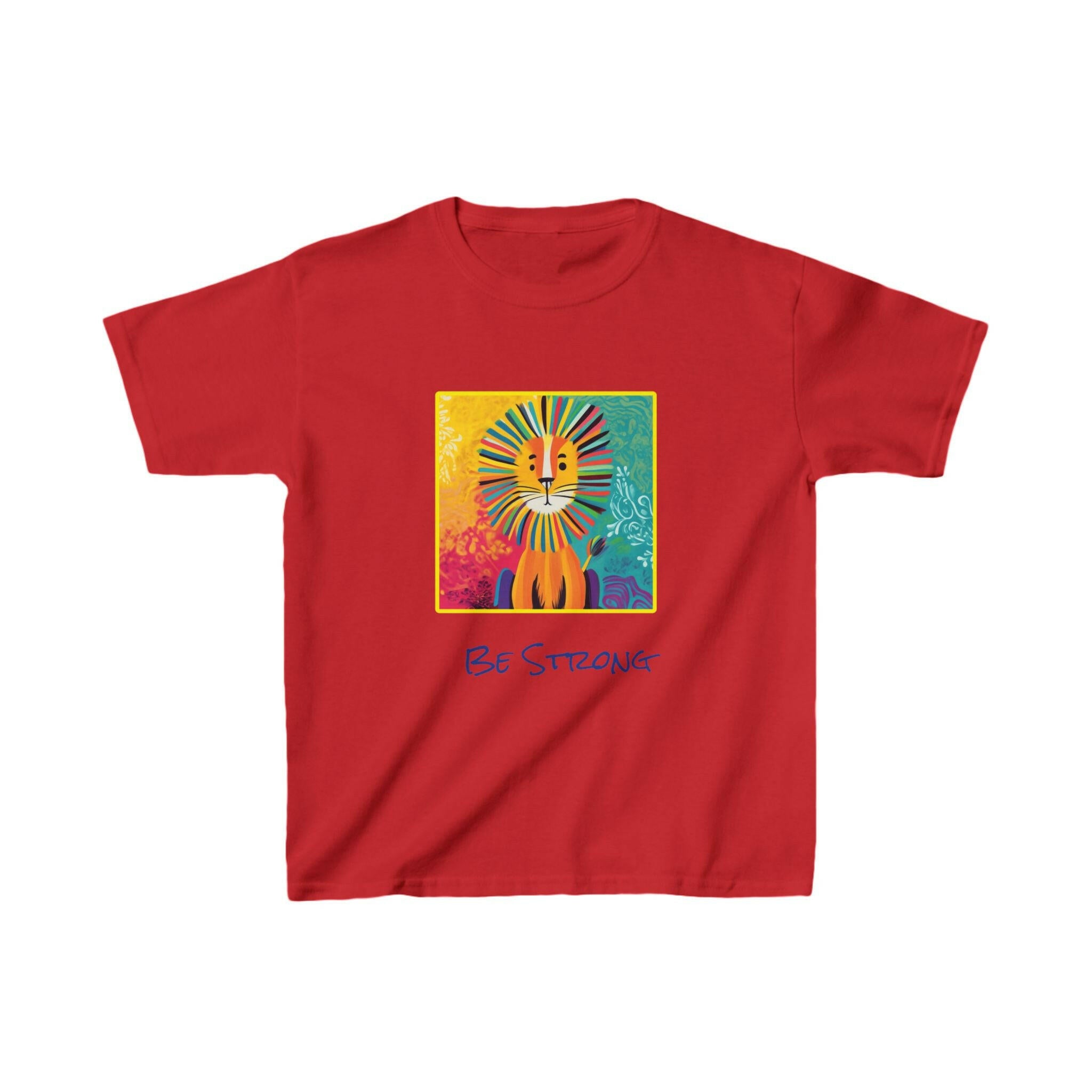 Kids Heavy Cotton™ Tee - lion 1.