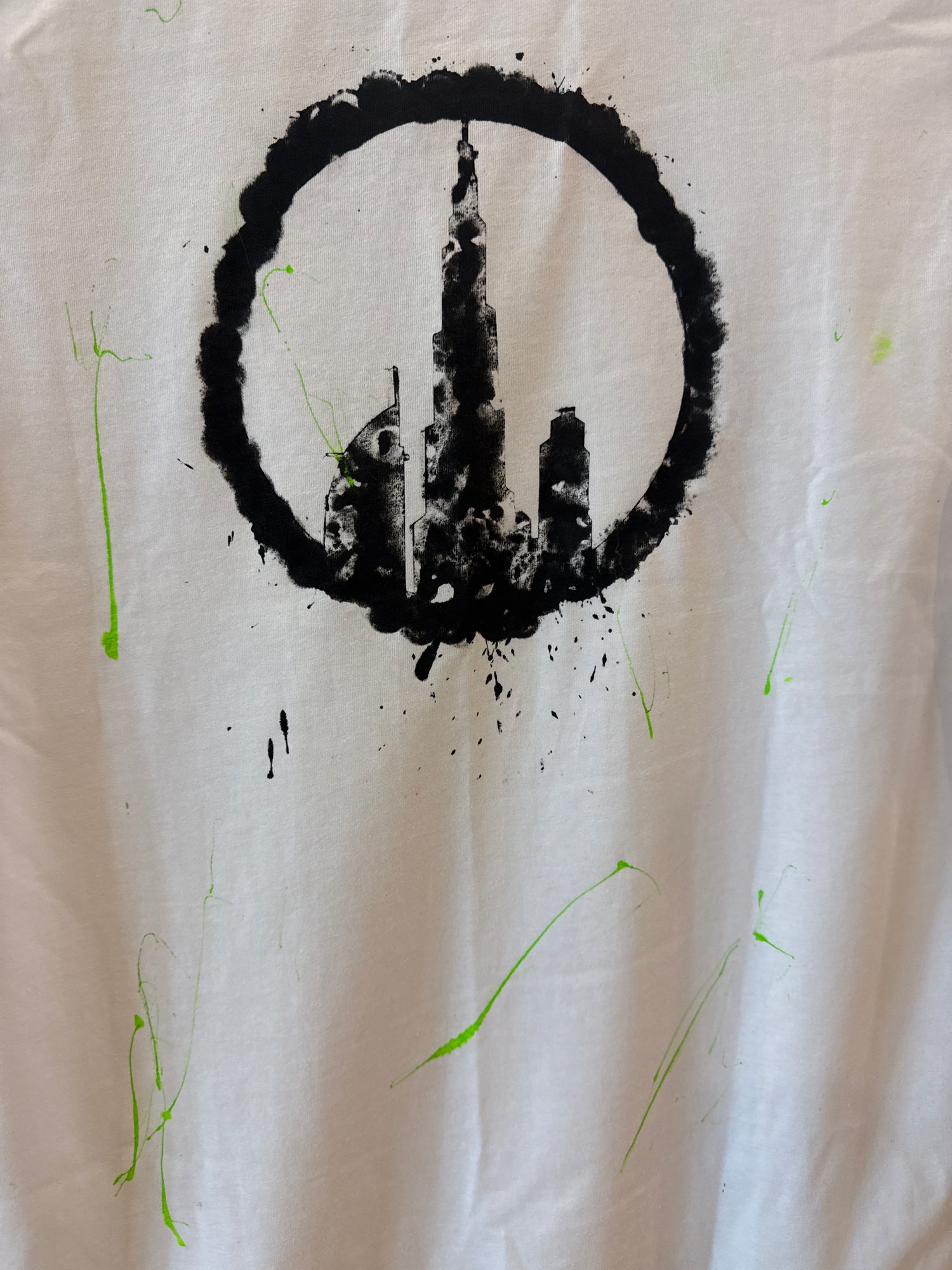 Urban Dubai Skyline Tee – Burj Khalifa Edition