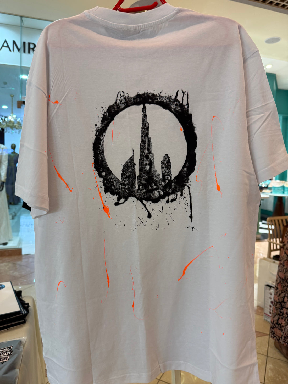 Urban Dubai Skyline Tee – Burj Khalifa Edition