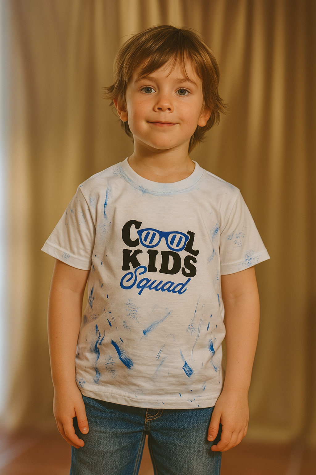 Cool kids squad Brushed handmade - 100% Cotton