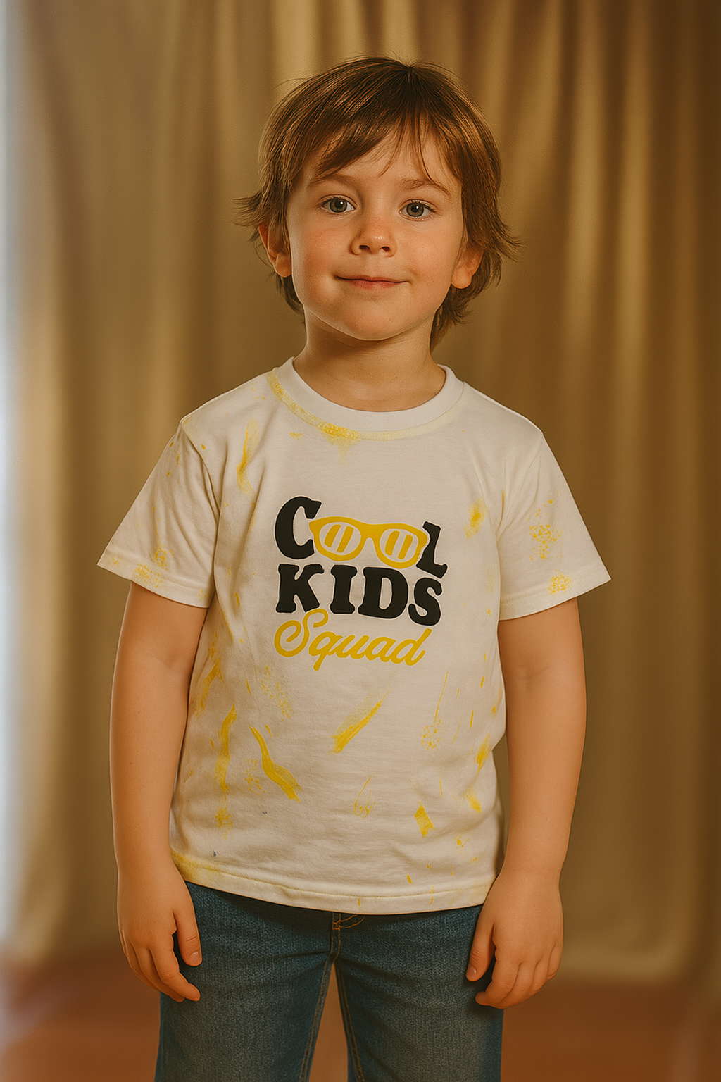 Cool kids squad Brushed handmade - 100% Cotton