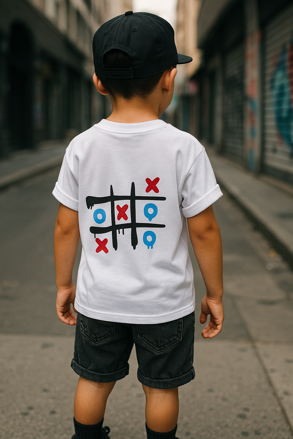 Urban Tic-Tac Tee – Kids Street Edition
