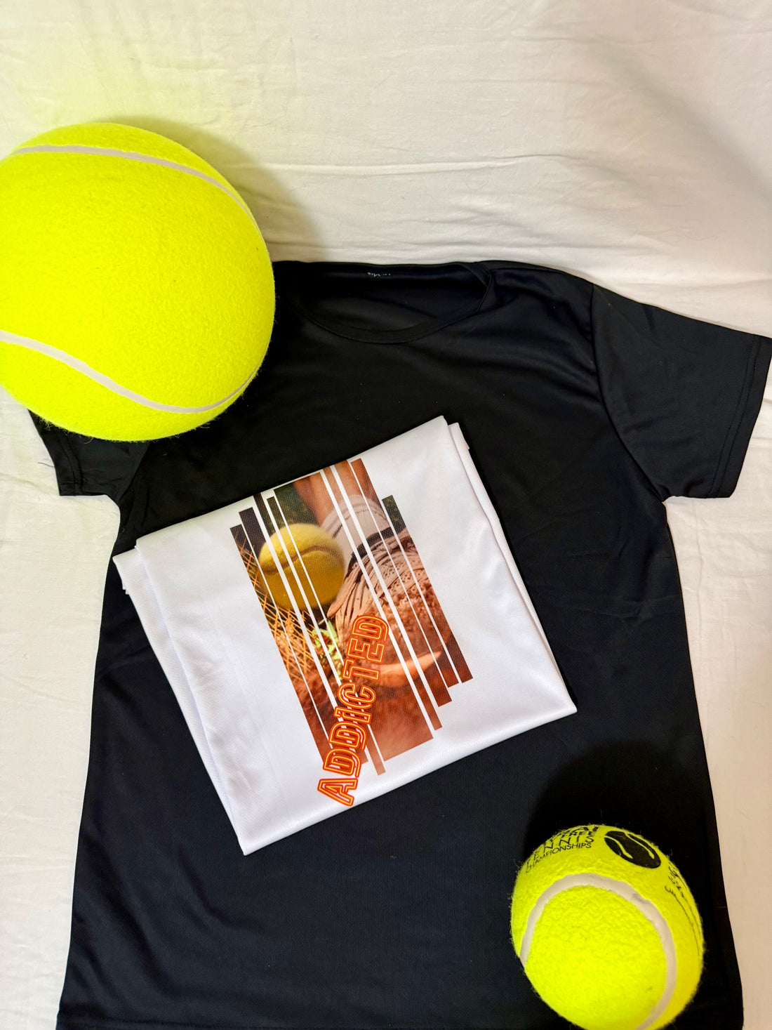 Addicted Tennis Unisex T-shirt - 1 or 2 pieces