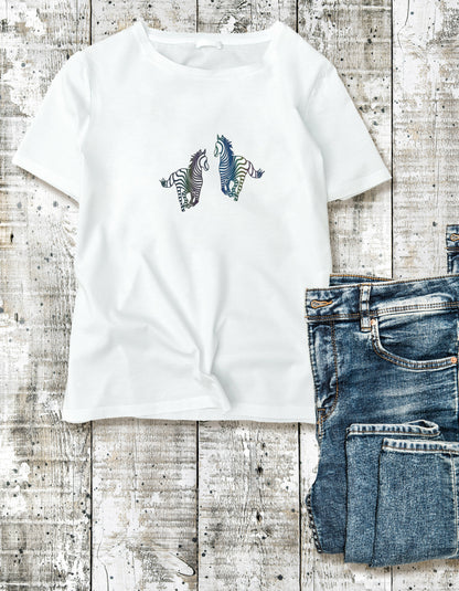 Beautiful horses reflective design