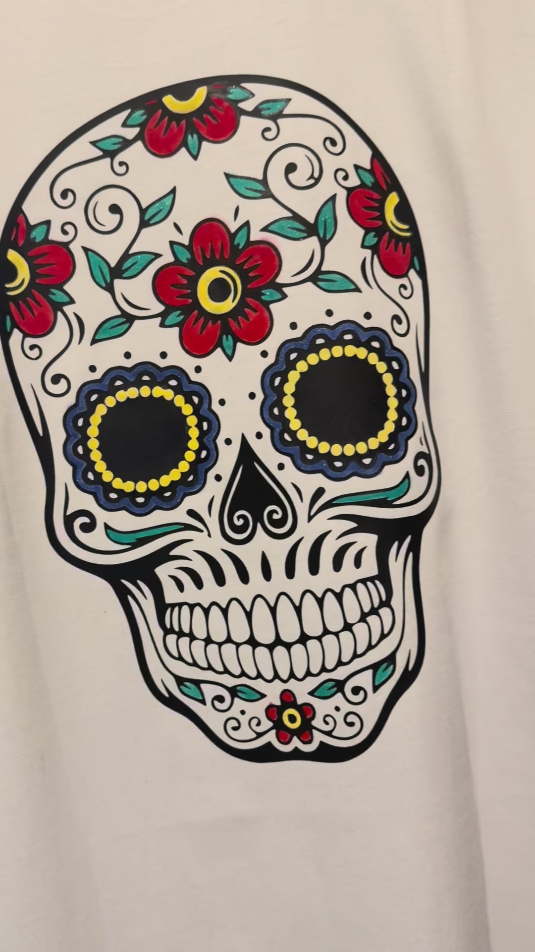Floral Skull – Limited Edition Art Tee